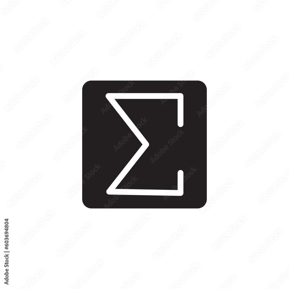 Function Sign Text Icon Function Sign Text Icon