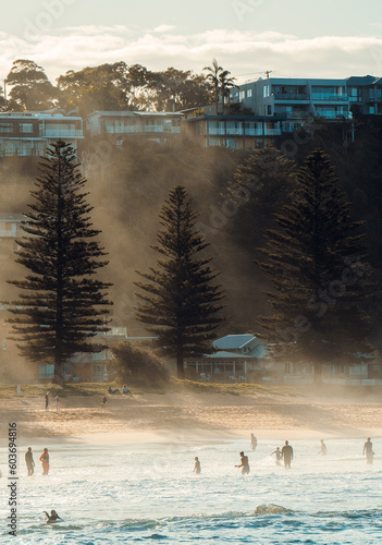 People at the Beach photo