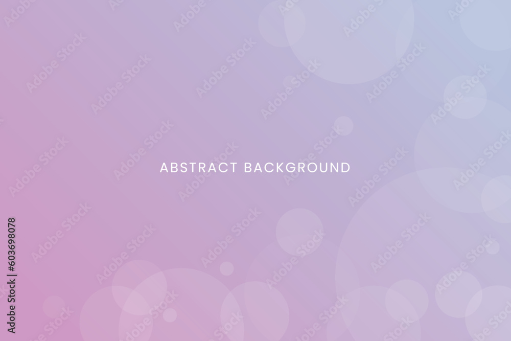 Vector faded bubbles effect blurred pink and purple soft colors editable gradient background
