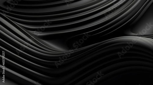 Elegant Background with dynamic black Waves
