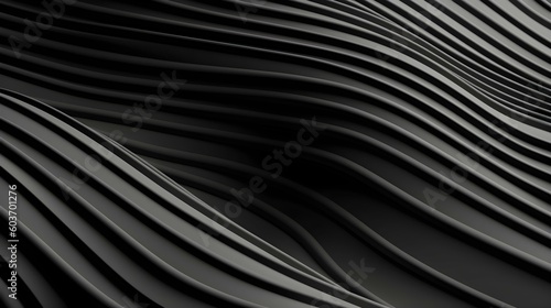 Elegant Background with dynamic black Waves