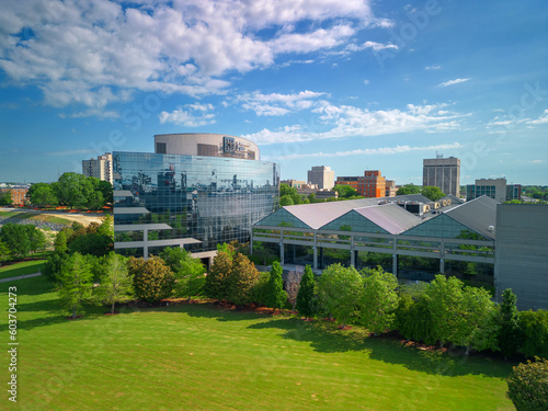 Newport News, Virginia, USA Downtown Cityscape photo