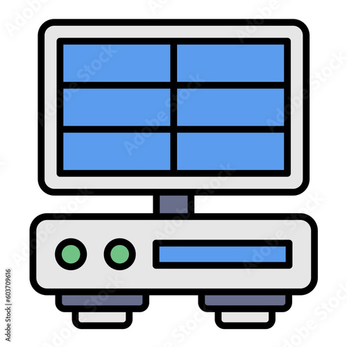 DVR Line Color Icon