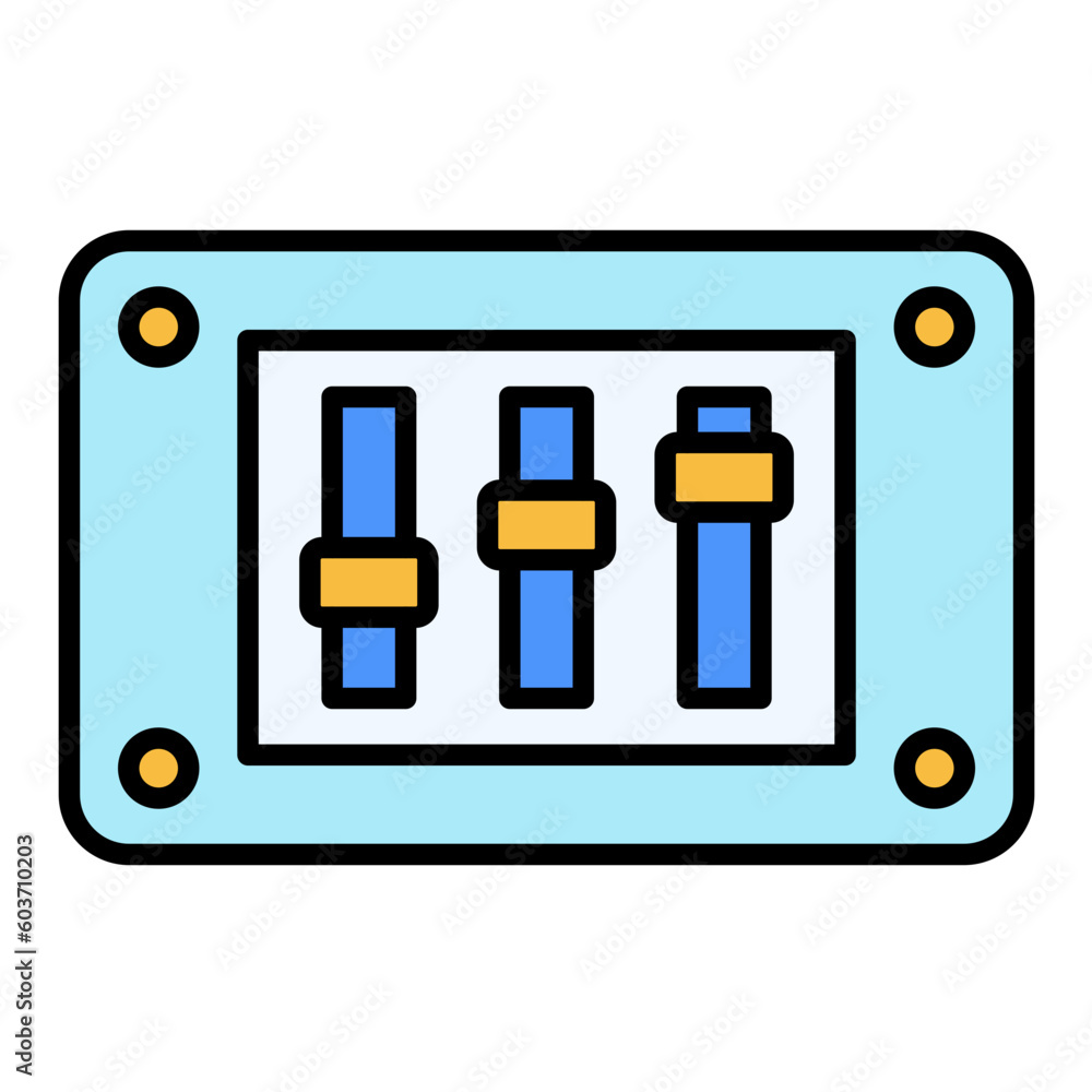 Volume Line Color Icon Volume Line Color Icon
