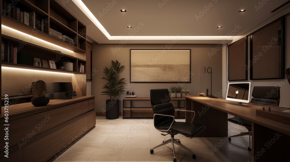 home studio workshop with modern loft design and skylight roof top multi purpose function home design concept, image ai generate home studio workshop with modern loft design and skylight roof top multi purpose function home design concept, image ai generate
