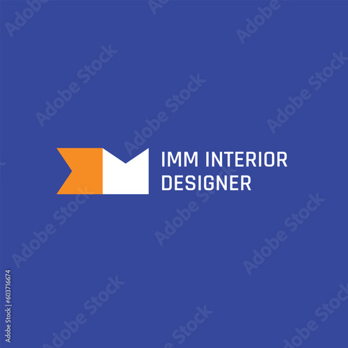 Interior Designer Firm logo template. A clean, modern, and high-quality design logo vector design. Editable and customize template logo © Amber Graphics