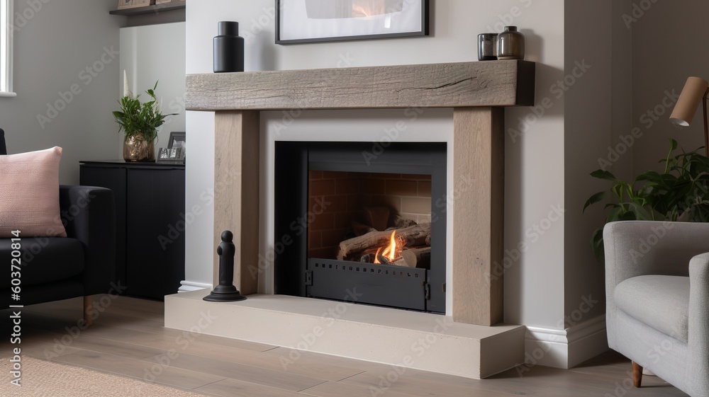 a beautiful house in which the fireplace in the living room gets a lot of attention, impressive design, beautiful finish, elegant appearance a beautiful house in which the fireplace in the living room gets a lot of attention, impressive design, beautiful finish, elegant appearance