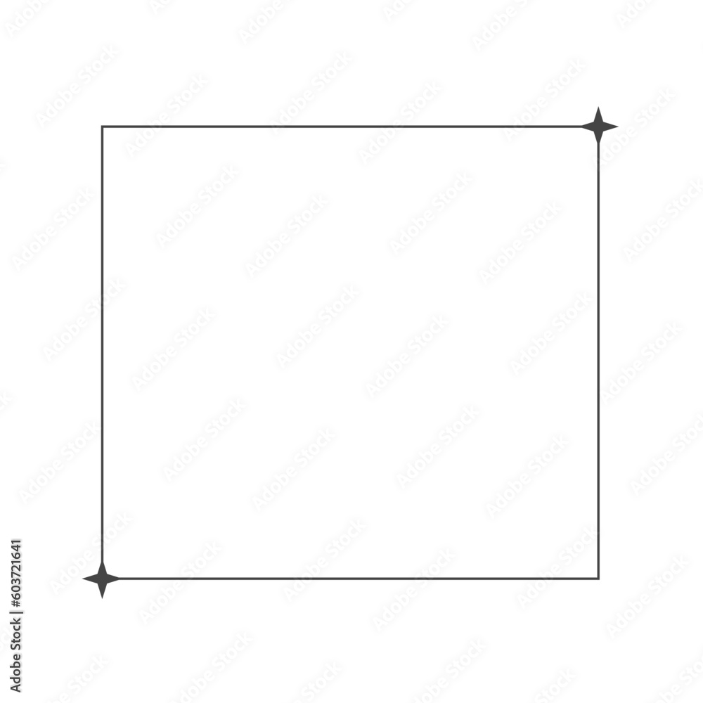 Monoline Rectangle Frame Monoline Rectangle Frame