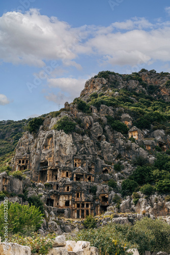 Unveiling History: Ruins of Myra and King's Tombs, Demre, Antalya, Turkey