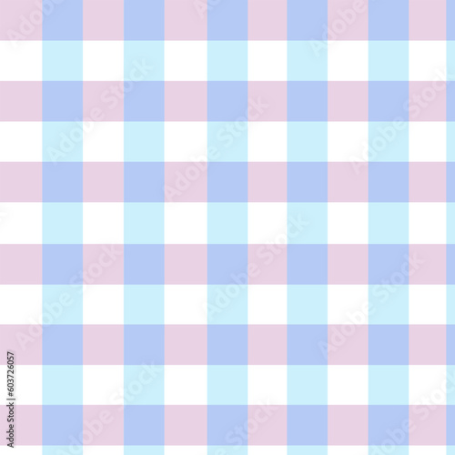 Pastel checkered pattern of pink and blue color.