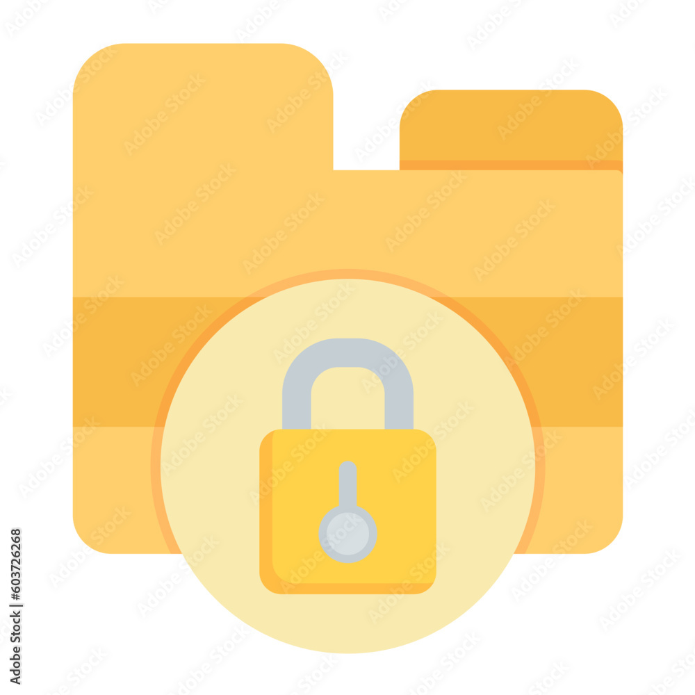 Document Locked Icon Document Locked Icon