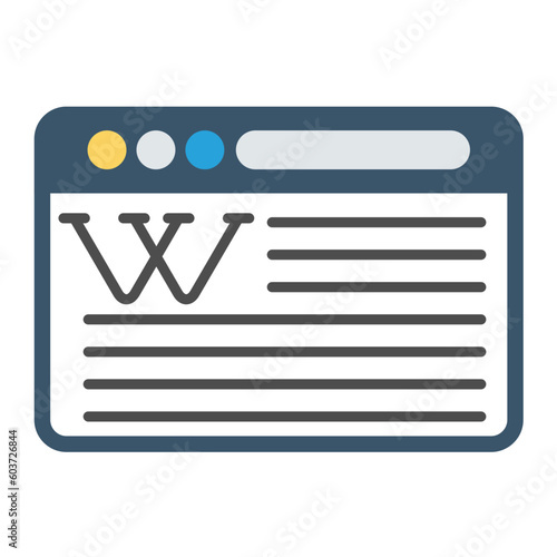 Wikipedia Icon