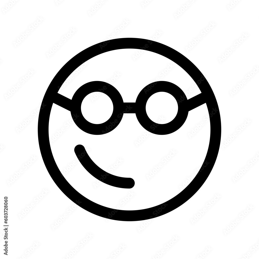 Editable smart glasses expression emoticon vector icon. Part of a big icon set family. Part of a big icon set family. Perfect for web and app interfaces, presentations, infographics, etc Editable smart glasses expression emoticon vector icon. Part of a big icon set family. Part of a big icon set family. Perfect for web and app interfaces, presentations, infographics, etc