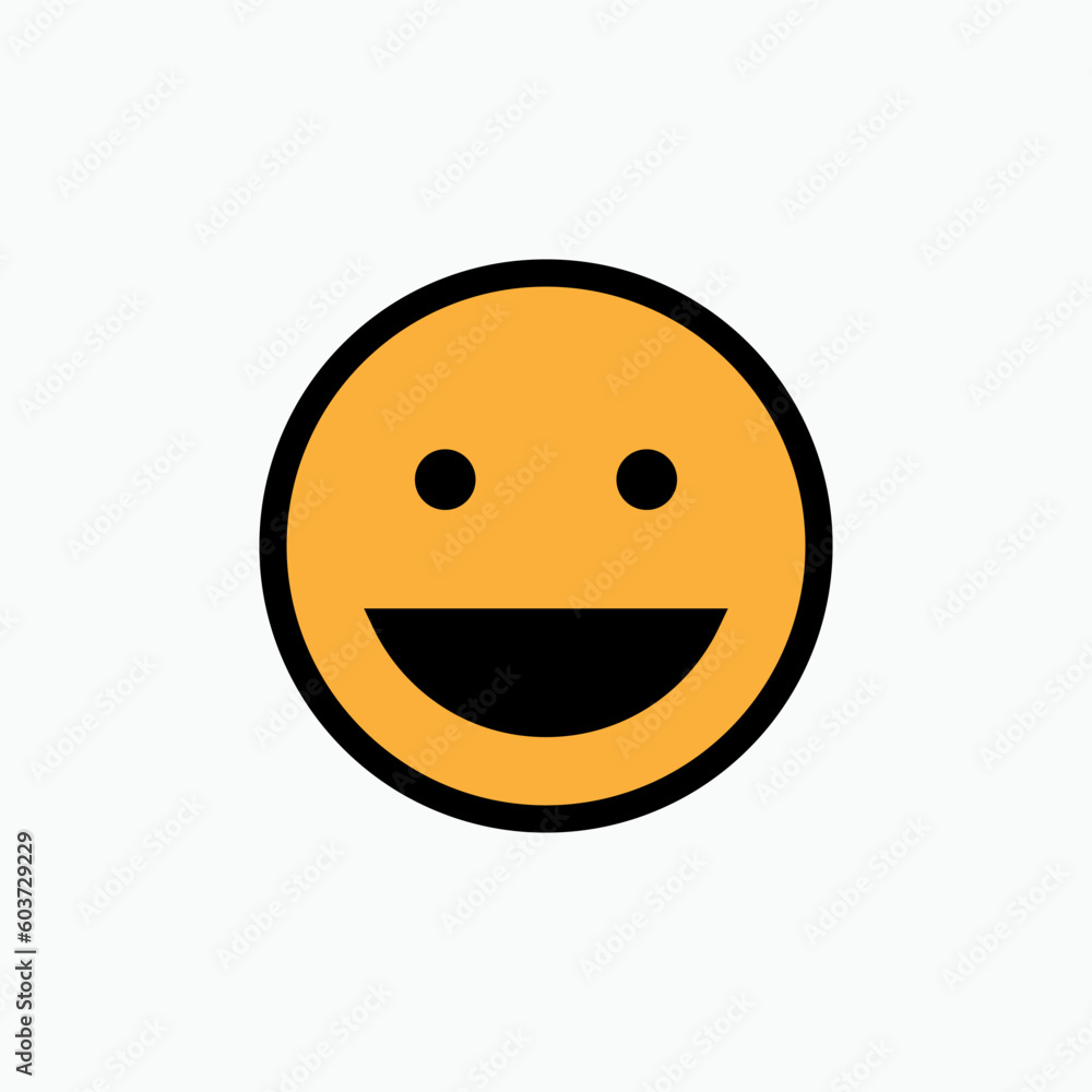 Smiley Emoticon, Happy Symbol. Funny Expression. Comedy Movie Genre Icon. Smiley Emoticon, Happy Symbol. Funny Expression. Comedy Movie Genre Icon.