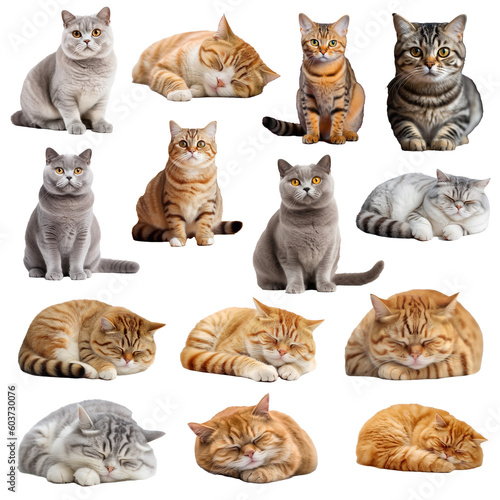 set of cats