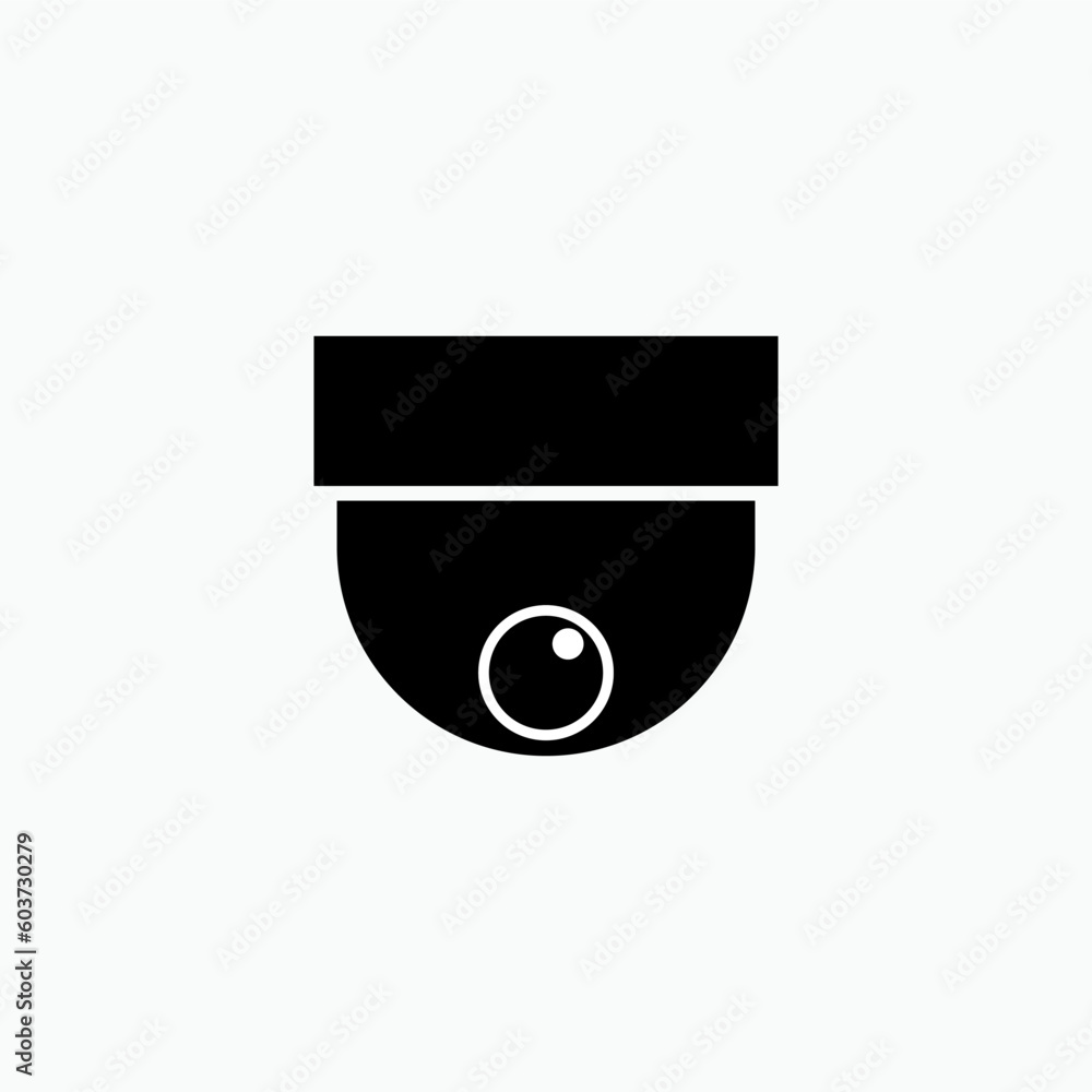 CCTV Icon. Symbol Under Surveillance - Vector CCTV Icon. Symbol Under Surveillance - Vector