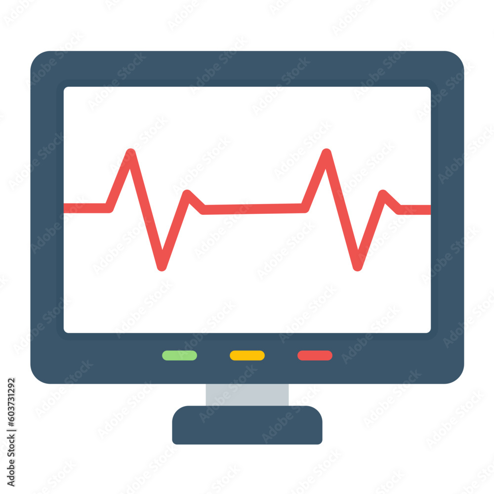 Electrocardiogram Icon Electrocardiogram Icon