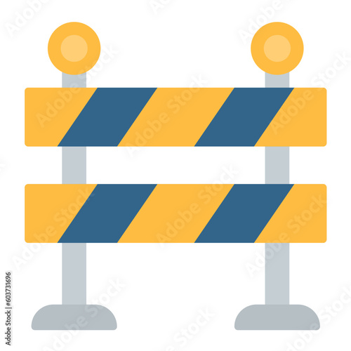 Road Barrier Icon