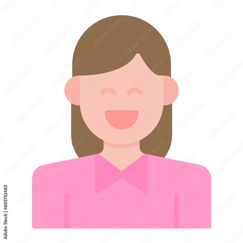 Smiling Women Icon