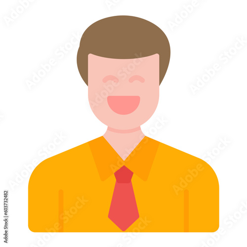 Smiling Man Icon © Artify IT Solutions