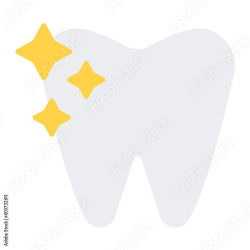 Clean Tooth Icon
