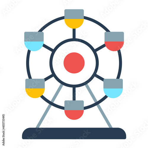 Ferris Wheel Icon