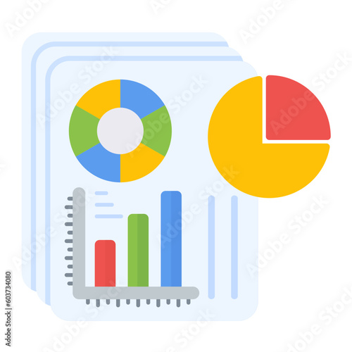 Business Report Icon