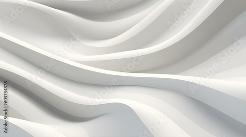 Elegant Background with dynamic white Waves 