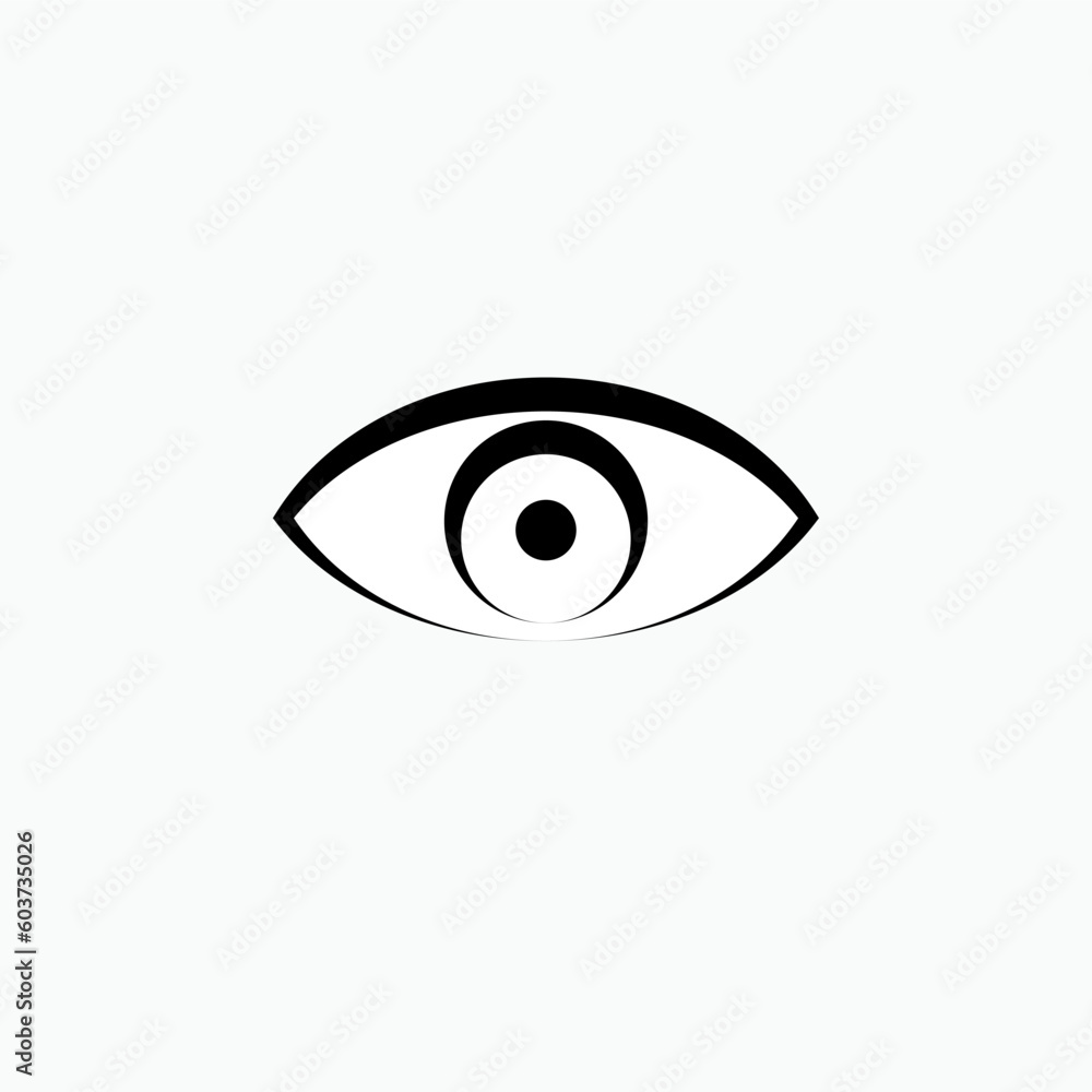 5 Senses Icons. Eye, Sight. Vision Symbol – Vector 5 Senses Icons. Eye, Sight. Vision Symbol – Vector