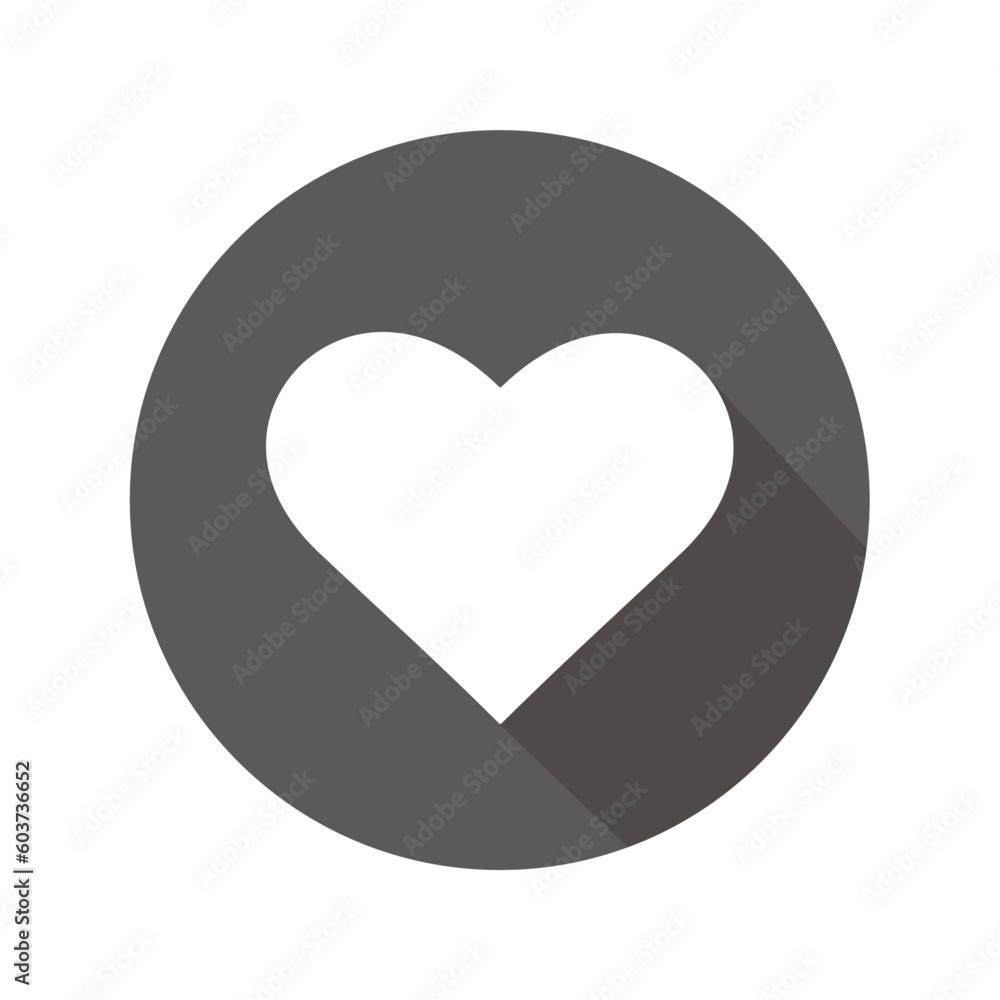 Vector simple heart black white sticker valentine, thank you for your purchase, i love you flat icon minimalistic Vector simple heart black white sticker valentine, thank you for your purchase, i love you flat icon minimalistic