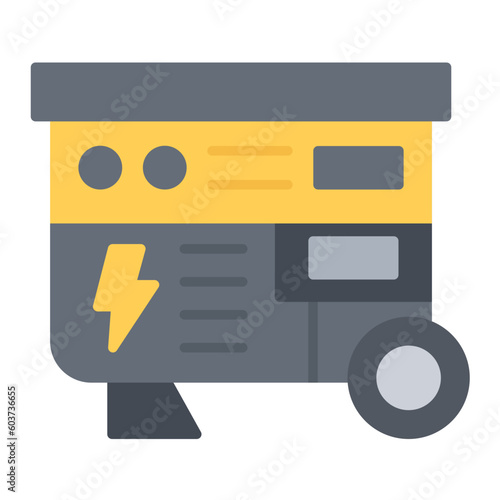 Electric Generator Icon