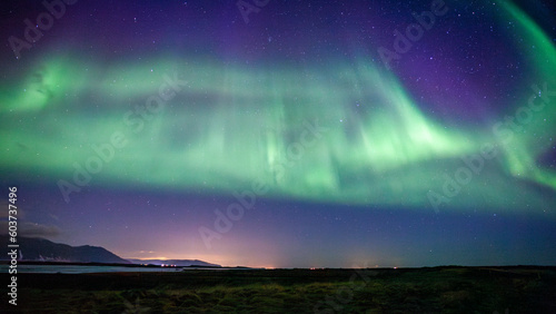 Green sky of Northern Lights © Richard