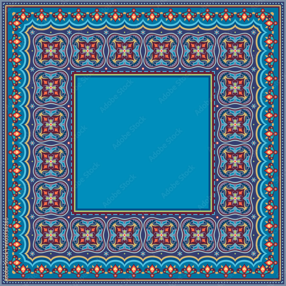 Vector abstract decorative ethnic ornamental illustration Vector abstract decorative ethnic ornamental illustration