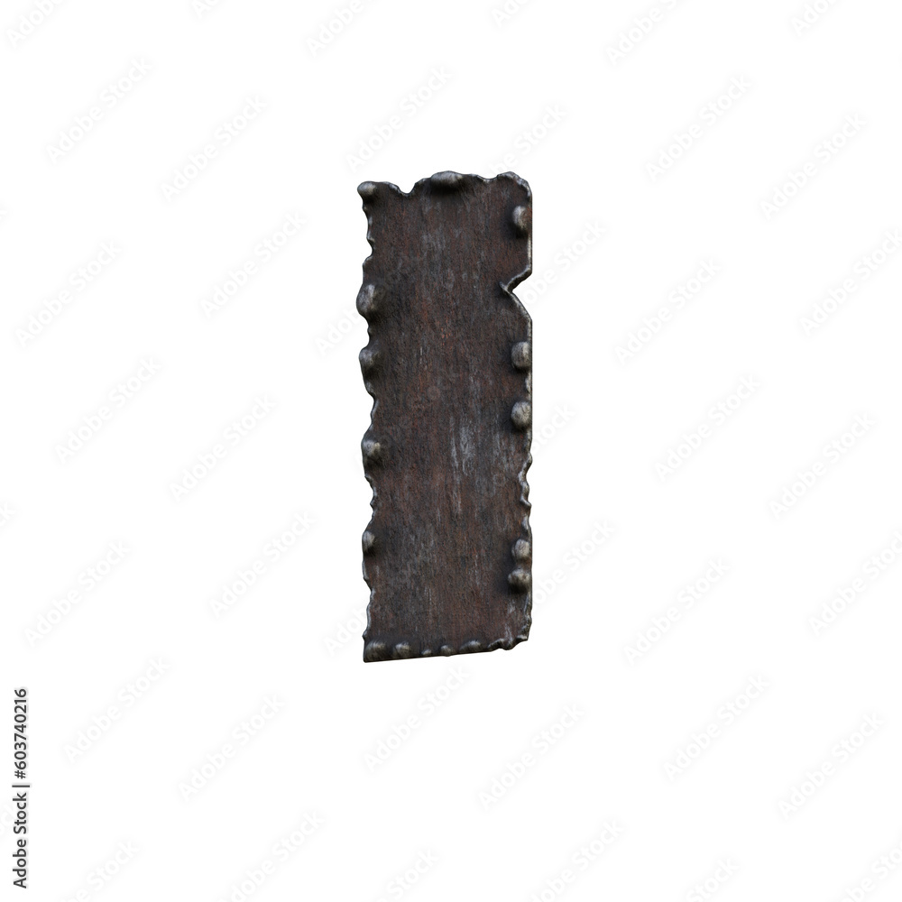 Rough & Rusty Iron 3D Alphabet or PNG Letters Rough & Rusty Iron 3D Alphabet or PNG Letters