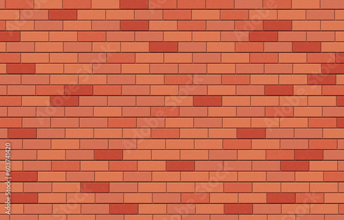 Realistic brick wall vector background. background pattern for template and layout decoration.
