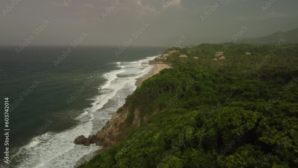 The stunning coastline of Tayrona National Park, Colombia! The stunning coastline of Tayrona National Park, Colombia!