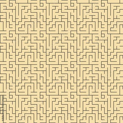 maze puzzle pattern background illustration