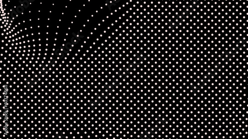 Dome-shaped protrusion part seine by stretching mesh for the illusion three-dimensional deformation of the surface. Screen media video trippy. Mesh LCD display. Scale size different hole space.