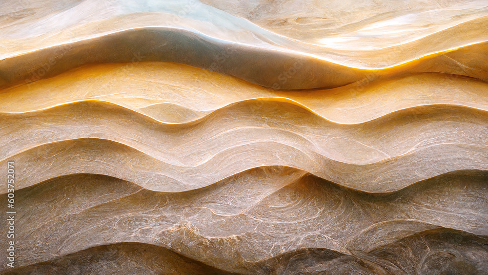 Bright brown and beige waves as Background - Artificial Art Bright brown and beige waves as Background - Artificial Art