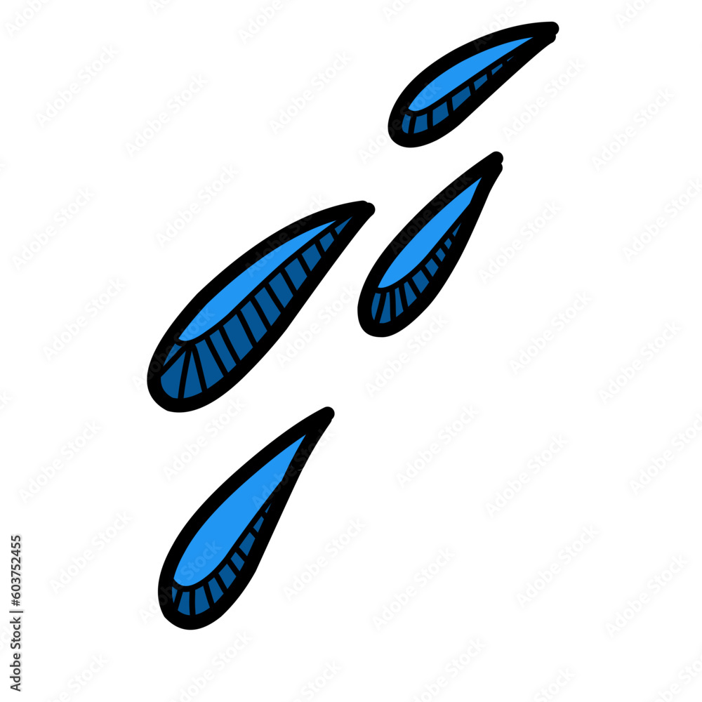Water drop illustration
