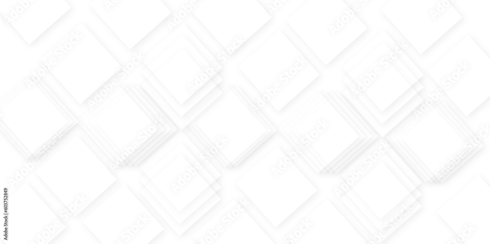 Weiße Fassade aus Metallplatten. Metallschindeln für Fassade. Metallverkleidung. Many empty white square business card mockups with soft shadows lying diagonally Weiße Fassade aus Metallplatten. Metallschindeln für Fassade. Metallverkleidung. Many empty white square business card mockups with soft shadows lying diagonally