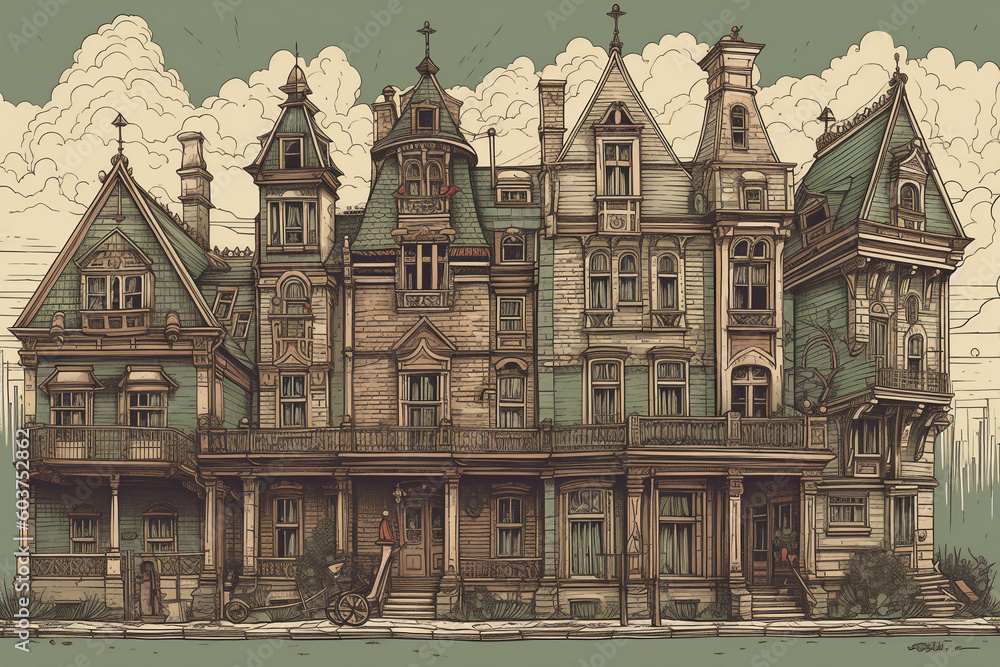 victorian inspired buildings