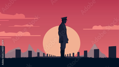 American USA Memorial Day Soldiers Vector: Honoring the Brave Warriors on a Day of Remembrance