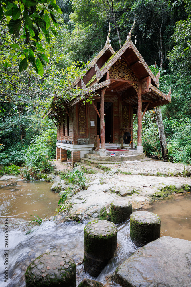 Wat Khantha Phueksa, Mae Kampong Village, Thailand Wat Khantha Phueksa, Mae Kampong Village, Thailand