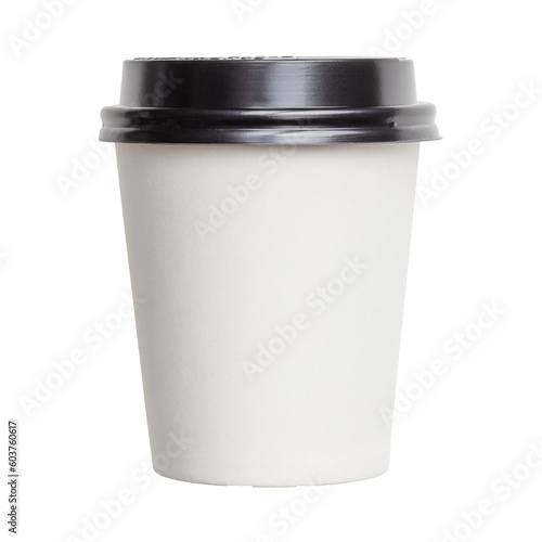Papier peint coffee cup isolated on white