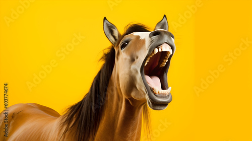 horse laughing  © Dennis