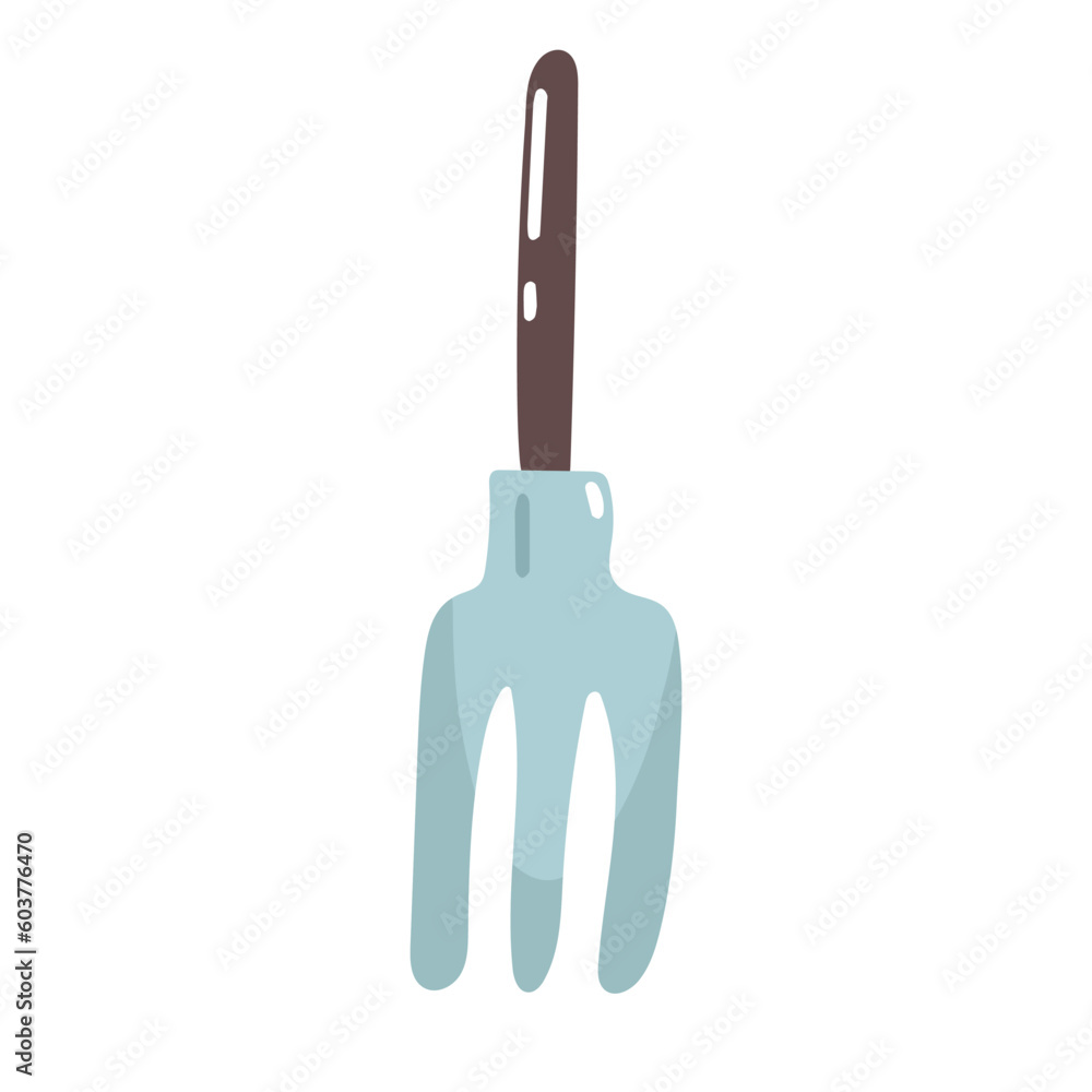 Pitchfork. agricultural inventory. Agriculture concept. Vector cartoon illustration. Pitchfork. agricultural inventory. Agriculture concept. Vector cartoon illustration.