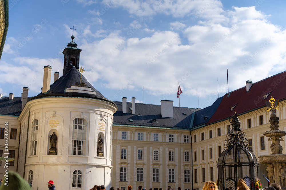 Obraz premium el encanto de praga paseando por sus calles