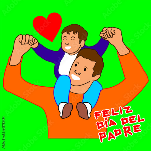 padre, madre, hijo,hija, familia, amor, respeto, padrastro,
corazón, risa, vector, ilustración, papá, mamá