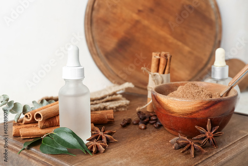 Natural skincare dropper bo...